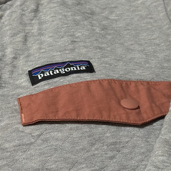 Patagonia Gray Quilted Women's Pullover - Picture 3 of 6